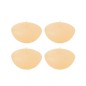 Set de 4 bougies flottantes 8h en parafinne jaune 8x8x4 cm Set de 4 bougies flottantes 8h en parafinne jaune 8x8x4 cm