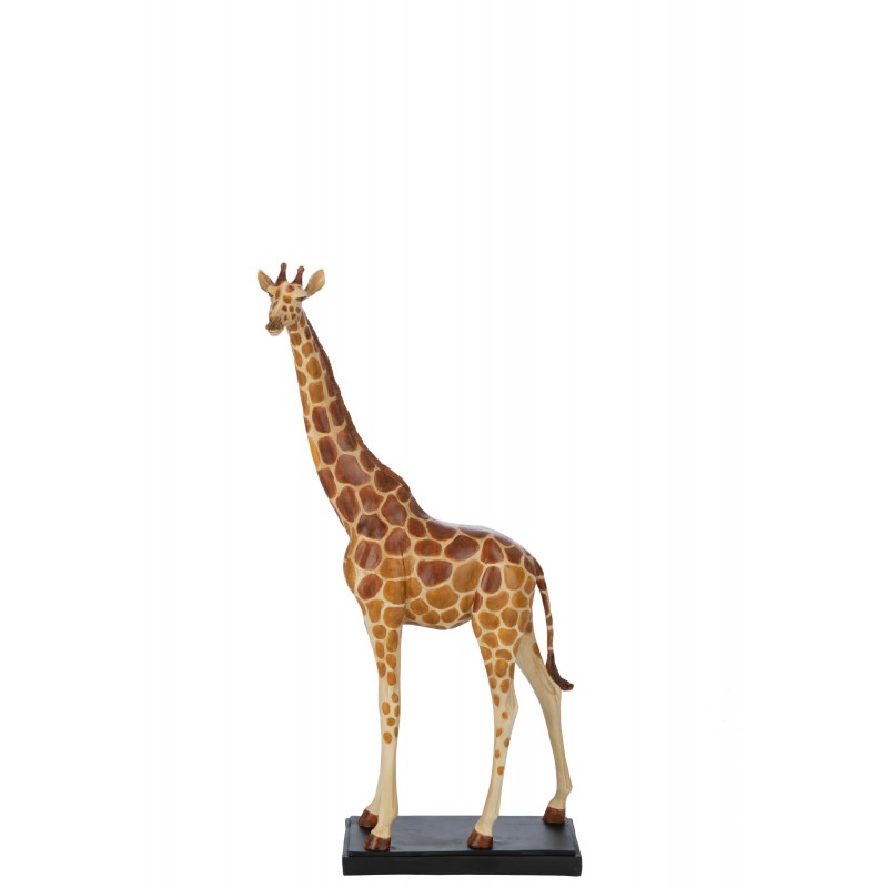 Girafe en synthétique multicouleur 32x16x80 cm