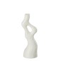 Vase branche en plastique blanc 11x11x32 cm Vase branche en plastique blanc 11x11x32 cm
