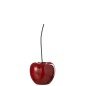 Cerise avec queue en plastique rouge 20x17x42 cm Cerise avec queue en plastique rouge 20x17x42 cm