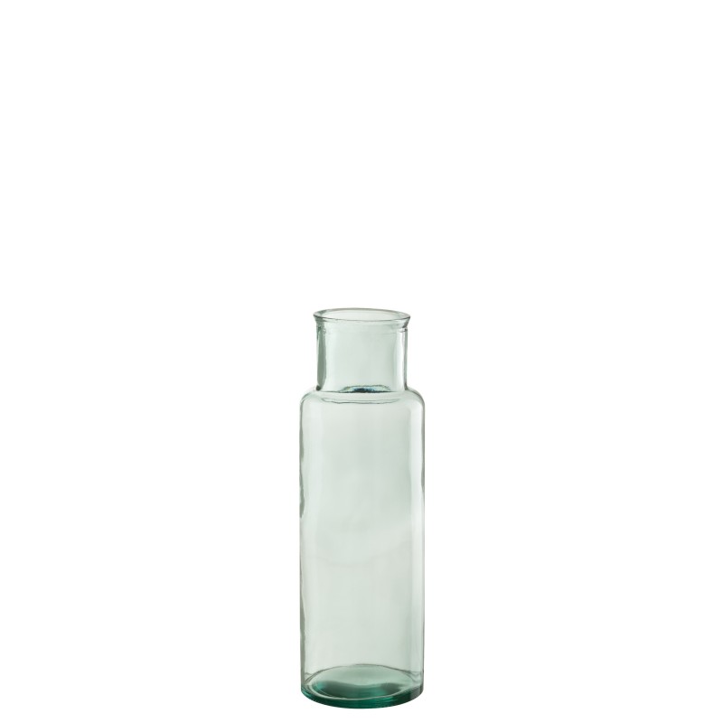 Vase cylindrique en verre transparent 15x15x45 cm Vase cylindrique en verre transparent 15x15x45 cm