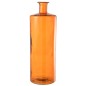 Vase bouteille en verre rouge 26x26x74 cm Vase bouteille en verre rouge 26x26x74 cm