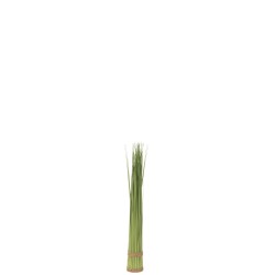 Botte d’herbes artificielles en plastique vert 9x9x74 cm
