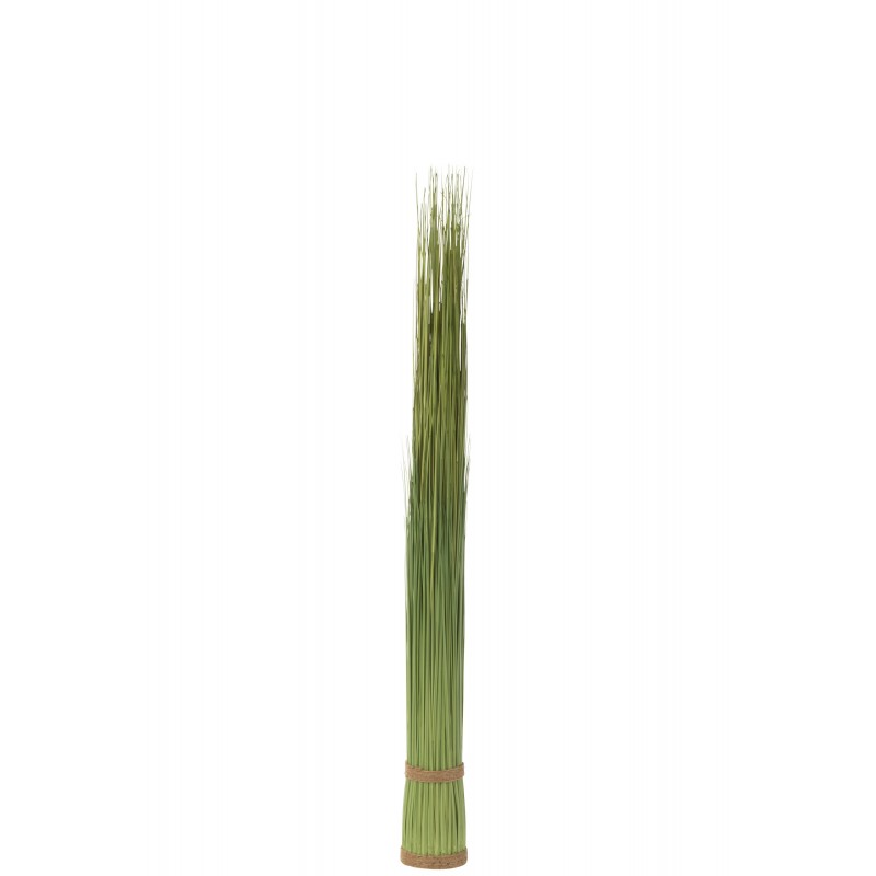 Botte d’herbes artificielles en plastique vert 11x11x124 cm