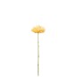 Chrysantheme artificiel sur tige en plastique jaune 41x10x5 cm Chrysantheme artificiel sur tige en plastique jaune 41x10x5 cm