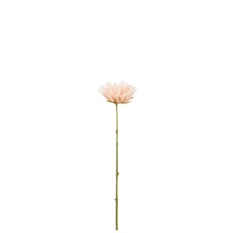 Chrysantheme artificiel sur tige en plastique rose 41x9x7 cm