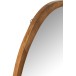 Espelho irregular em madeira de manga castanha 120x71cm Espelho irregular em madeira de manga castanha 120x71cm