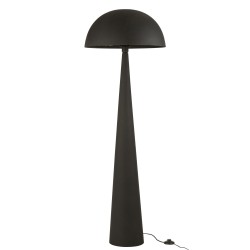 Lampe champignon en métal noir 51x51x148 cm