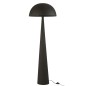 Candeeiro cogumelo em metal preto 51x51x148 cm Candeeiro cogumelo em metal preto 51x51x148 cm