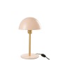 Lampe champignon en métal rose 20x20x11 cm