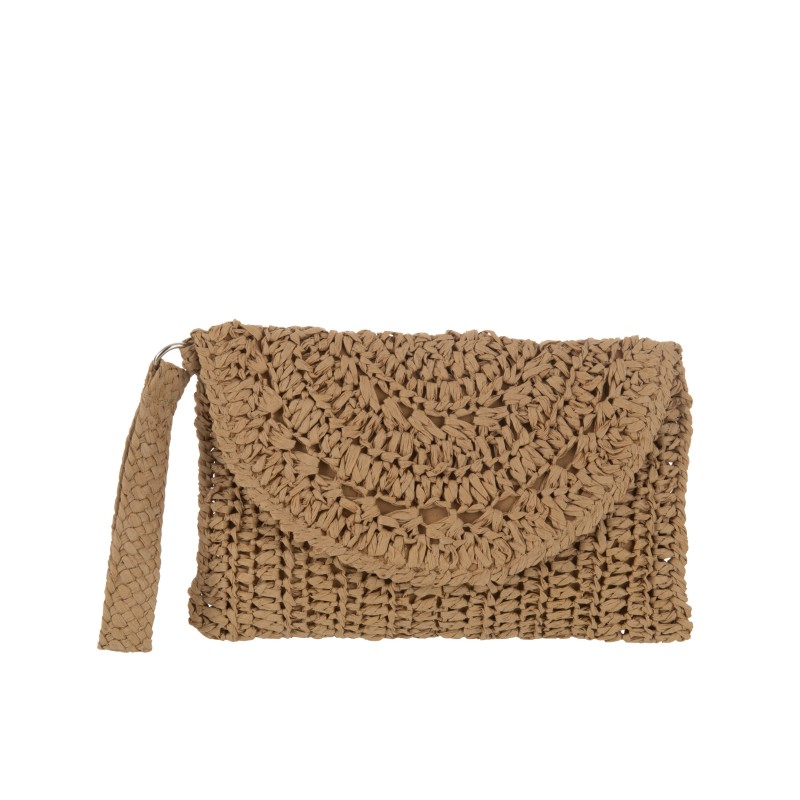 Pochette en papier naturel 18x43x20 cm Pochette en papier naturel 18x43x20 cm