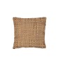 Cuscino quadrato in tessuto naturale 45x45x10 cm Cuscino quadrato in tessuto naturale 45x45x10 cm