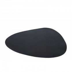 Set de table pierre en plastique noir 44x37x1 cm