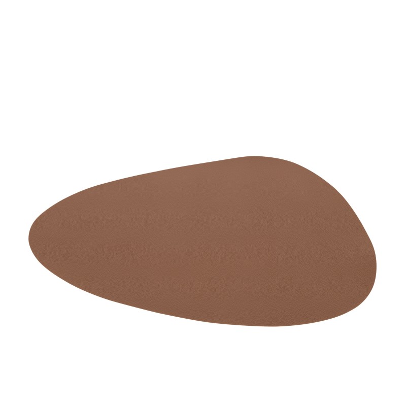 Set de table pierre en plastique cognac 44x37x1 cm