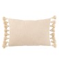 Cuscino rettangolare in poliestere salmone 58x37x15cm Cuscino rettangolare in poliestere salmone 58x37x15cm