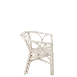 Chaise pour enfant en bois blanc 41x44x52 cm
