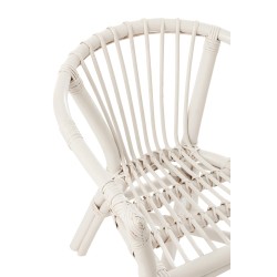 Chaise pour enfant en bois blanc 41x44x52 cm