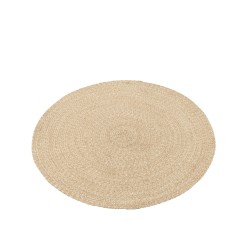 TAPIS MIAMI OUTDOOR  POLY NA/BLANC MEDIUM