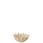 Plat feuille en céramique beige 24x23x11 cm Plat feuille en céramique beige 24x23x11 cm