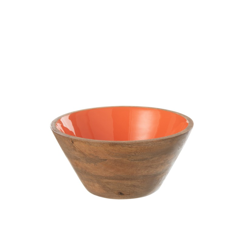 Saladier en bois multicouleur 24x24x12 cm Saladier en bois multicouleur 24x24x12 cm