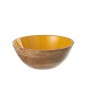 Saladier en bois multicouleur 30x30x12 cm