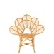 CHAISE FLEURS ROTIN NATUREL CHAISE FLEURS ROTIN NATUREL