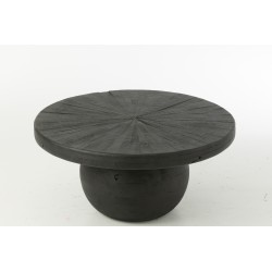 TABLE BOL SHANIL BOIS NOIR