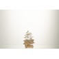 Sapin de Noël en Bois Naturel 16x11x5cm Sapin de Noël en Bois Naturel 16x11x5cm