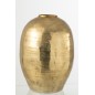 Vase haut en céramique doré 39x39x57 cm Vase haut en céramique doré 39x39x57 cm