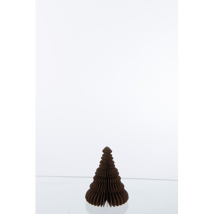 Suspension de Noël en Papier marron 15x15x13 cm
