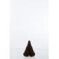 Suspension de Noël en Papier marron 15x15x13 cm