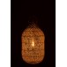Abat-jour cylindrique en bois blanc 40x40x75 cm Abat-jour cylindrique en bois blanc 40x40x75 cm