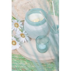 Portavelas de vidrio Azur 7x7x7 cm