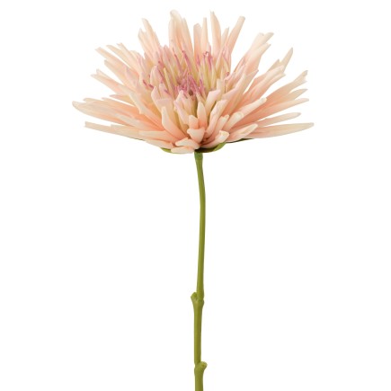 Décoration florale en plastique en plastique rose 7x6x41 cm