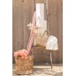 Set de 3 paniers tressés en raphia naturel H37 à 47cm Set de 3 paniers tressés en raphia naturel H37 à 47cm