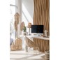 Panier bouteille en raphia naturel 23x23x41cm