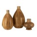 Vase haut antique en verre marron 31x31x51 cm Vase haut antique en verre marron 31x31x51 cm