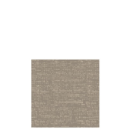 Lote de 16 servilletas de papel con aspecto de tela en color topo 12.5x12.5