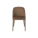 Chaise en métal marron 58x51x80 cm