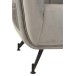 Sillón de madera gris 90x82x76 cm