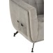 Sillón de madera gris 90x82x76 cm