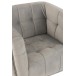 Sillón de madera gris 90x82x76 cm