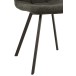 Silla de metal gris de 55x47x82 cm