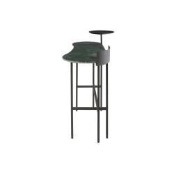 Console en marbre vert 110x60x90 cm