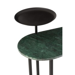 Console en marbre vert 110x60x90 cm