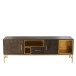 Meuble bas en Bois Marron 180x46x62cm Meuble bas en Bois Marron 180x46x62cm