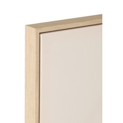 Tableau de formes en plastique beige 100x140cm