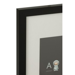 Tabla de alfabeto de plástico negro de 40x60cm