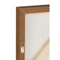 Tableau avec lignes courbes en toile beige 100x140cm