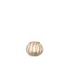 Photophore boule en verre transparent 11x11x10 cm